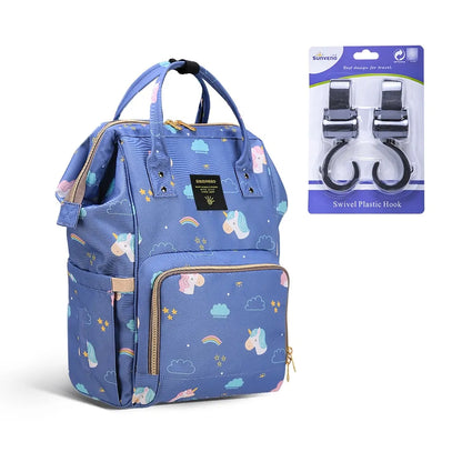 Fashion Diaper Bag Backpack Baby Blossoms