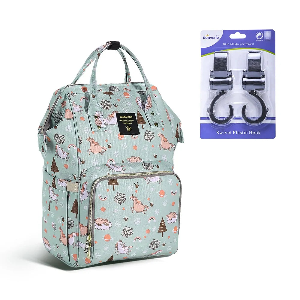 Fashion Diaper Bag Backpack Baby Blossoms