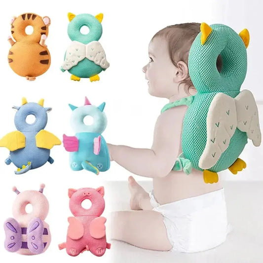 Baby Head Protector Backpack Pillow - Baby Blossoms