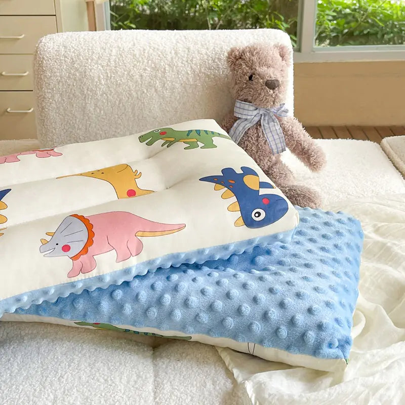 Pure Cotton Breathable Beans Baby Pillow